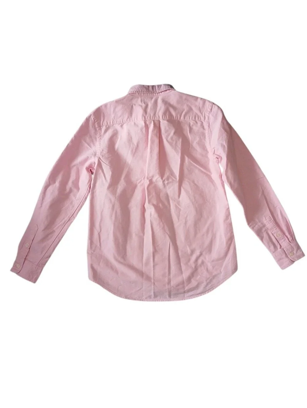 Ralph Lauren Light Pink Button-Down Shirt with Embroidered Pony KIDS LARGE‎